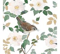Pollyanna Pickering Countryside Collection Card - Bird & Flowers