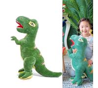 PolMinrs Plush Children's Stuffed Soft Cuddly Plush Toy (70cm) Cuddly T-Rex Dinosaur Plush Soft Toy for Boy Fluffy Giant for Kids Birthday,Festive Decorations(green)