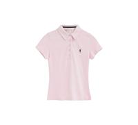 Polo Club Womens Pink short-sleeve shirt with slim fit and Rigby Go embroidery - Rose - Size Small