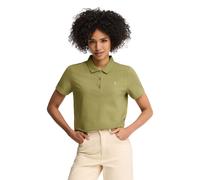 Polo Club Womens Shirt Short Sleeve Regular Fit - Green Cotton - Size Large