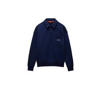Polo collar sweatshirt in French Terry Napapijri Miraat 2XL