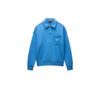 Polo collar sweatshirt in French Terry Napapijri Miraat 3XL