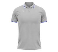 Polo Cotone Piquet Action Grigio Melange CHIARO/Bianco Tg. M