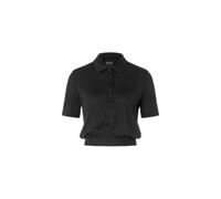 Super.natural Crop Regular Fit Short Sleeve Polo Black XL Woman