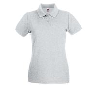 Polo de qualité supérieure pour femmes - Top en coton Fruit of The Loom Lady