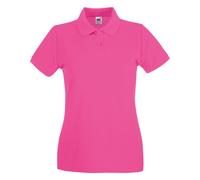 Polo de qualité supérieure pour femmes - Top en coton Fruit of The Loom Lady