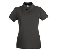 Polo de qualité supérieure pour femmes - Top en coton Fruit of The Loom Lady