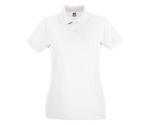 Polo de qualité supérieure pour femmes - Top en coton Fruit of The Loom Lady
