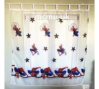 polo Disney Spiderman Tab-Top Curtain 150 cm Width x 147 cm Long Children's Room