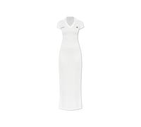 Sports Polo Long Dress - female - Courrèges - Maxi Dresses - White - M - Dresses M