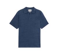 Polo in lino Fraser senza bottoni - male - MC2 Saint Barth - Polo Shirts - Blue - M - Tops M