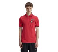Polo Fred Perry Rouge L