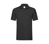 Polo Fruit of the Loom Premium Noir 3XL
