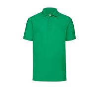 Polo Fruit of the Loom Vert 2XL