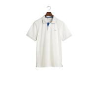 Polo Gant Regular Contrast Blanc M