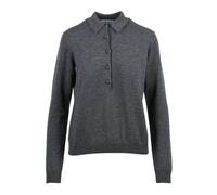 Polo in maglia - female - Alpha Studio - Polo Shirts - Gray - M - Tops M