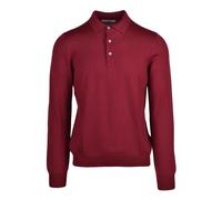 Polo in maglia - male - Gran Sasso - Polo Shirts - Red - M - Tops M