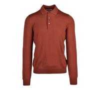 Polo in Maglia - male - Gran Sasso - Round-neck Knitwear - Orange - M - Knitwear M