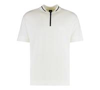 Polo in mixed cotton - male - Boss - T-Shirts - White - S - Tops S