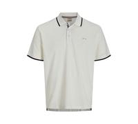 JACK & JONES Men's Jprblualves SS Polo Noos, Cloud Dancer, XXL