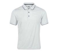 Regatta Men's Polo Shirt Remex Active - Quick Dry Short Sleeve - Silver 2XL