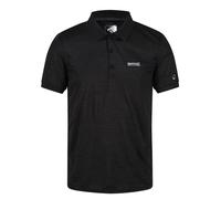 Regatta Remex II Mens Polo Shirt Black