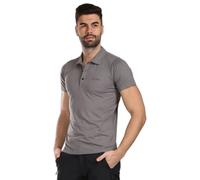 Kilpi Givry Short Sleeve Polo Grey S Men