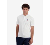 Polo Le Coq Sportif Essentiels Nº1 short sleeve pure white - L
