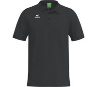 Erima Unisex Ts Logo Polo Shirt (2112615), Black, 3XL