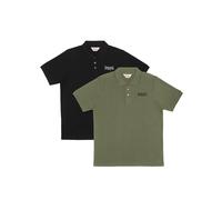 Polo Lonsdale Lingholme (x2) Vert XL