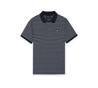 Lyle & Scott Men's Pique Breton Polo Shirt - Blue M