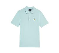 Lyle & Scott Polo Shirt Future Light Plain SS Light Blue Size S