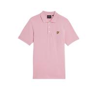 Lyle & Scott Plain Polo Shirt Pink Light size L | Casual Shirts Outlet | Men | Pink L