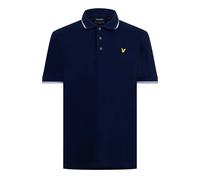 Polo Lyle & Scott Tipped Bleu S