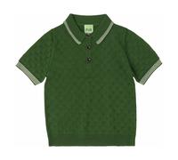 Polo MC Merino wool Green 4/5 years