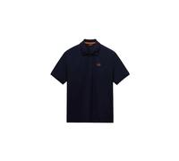 Polo Napapijri Badge Bleu XL