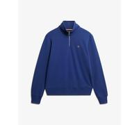 Superdry Preppy Half Zip Sweater Blue L Men