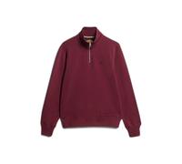 Superdry Preppy Half Zip Sweater Red 2XL Men