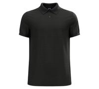 Odlo Ascent Natural Short Sleeve Polo Black L Men