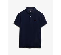 Polo piqué Superdry Classic Bleu S