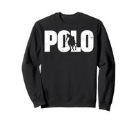 Polo Players Horseback Riding Horse Equestrian Sports Sweatshirt