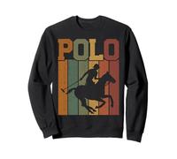 Polo Players Horseback Riding Horse Equestrian Sports Sweatshirt