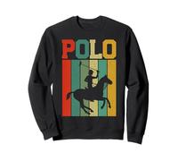 Polo Players Horseback Riding Horse Equestrian Sports Sweatshirt