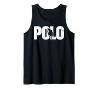 Polo Players Horseback Riding Horse Equestrian Sports Tank Top