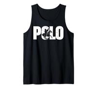 Polo Players Horseback Riding Horse Equestrian Sports Tank Top