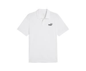 Polo Puma Ess No. 1 Logo Pique Blanc S