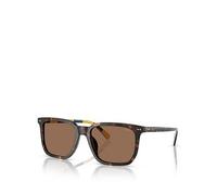 Polo Ralph Lauren 0Ph4224U Rectangle Sunglasses- Tortoise, Tortoise, Men Tortoise