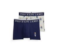 Polo Ralph Lauren 2 Pack Plain / Bear Trunks, Assorted, Size M, Men Assorted