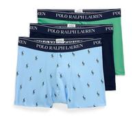 Polo Ralph Lauren 3 pack Boxer Trunks - Navy/Pistachio/Blue
