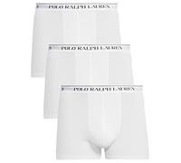 Polo Ralph Lauren 3 Pack Logo Trunks, White, Size Xl, Men White